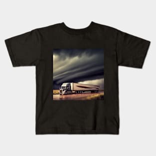 Black Sky Day Kids T-Shirt